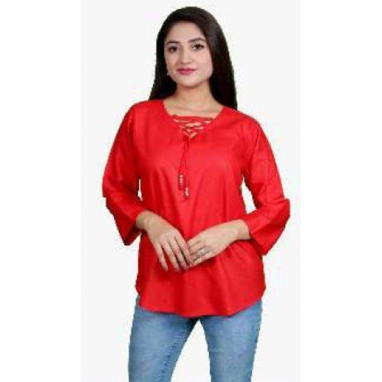 Women Kitkat Fashion Plain Tops