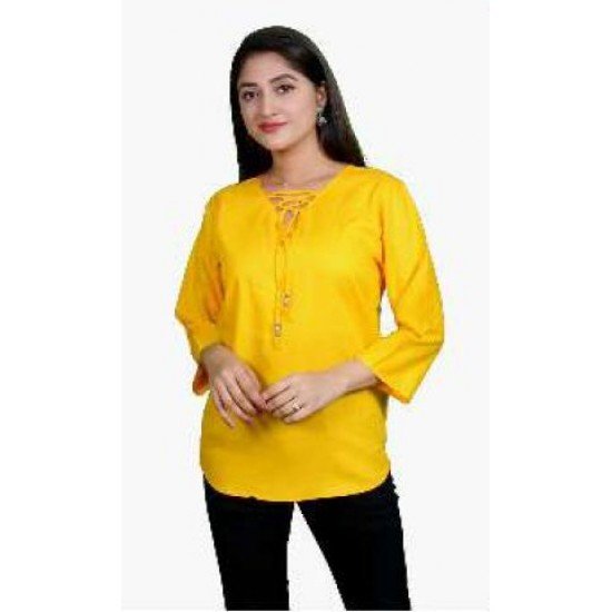 Women Kitkat Fashion Plain Tops