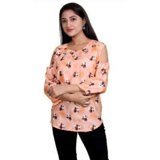 Women Meri Gold Fashion Printed tops