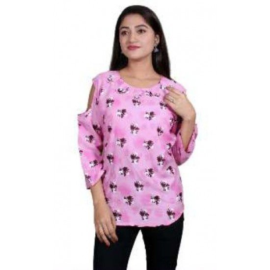 Women Meri Gold Fashion Printed tops