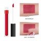 Face Up Moisturizing Non Transfer Long Lasting Maroon Liquid Lipstick Matte | Full Coverage | Waterproof | Shade - Maroon (M - 07)