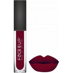 Face Up Moisturizing Non Transfer Long Lasting Maroon Liquid Lipstick Matte | Full Coverage | Waterproof | Shade - Maroon (M - 07)