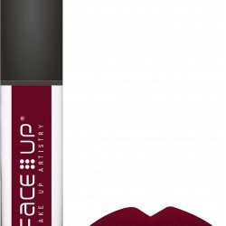 Face Up Moisturizing Non Transfer Long Lasting Maroon Liquid Lipstick Matte | Full Coverage | Waterproof | Shade - Maroon (M - 07)