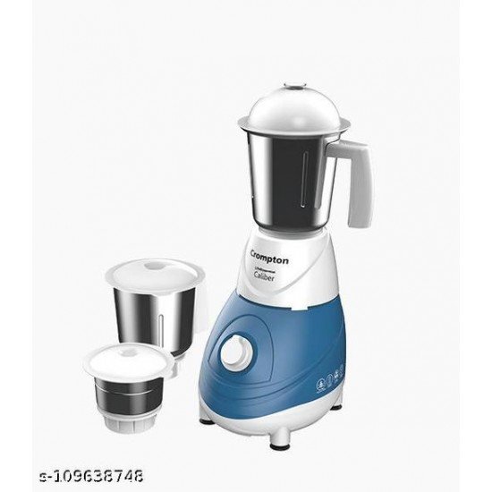 Crompton Caliber 750W 750 W Mixer Grinder (White, Blue , 3 Jar)