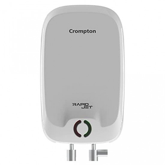 Crompton Rapid Jet 3 L Instant Water Geyser (White)