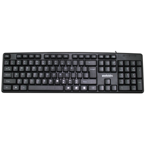 Zebion Wired USB K500 USB Keyboard