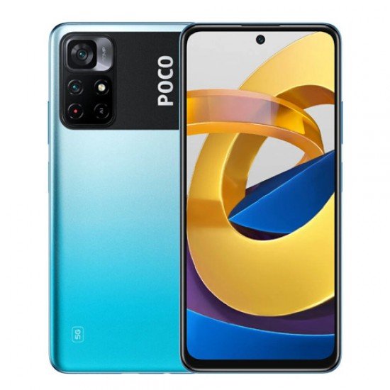 POCO M4 Pro 5G  Cool Blue Mobile (6 GB RAM, 128 GB Storage)