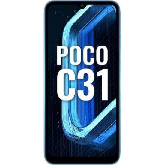 POCO C31 4GB 64GB Royal Blue Mobile (4 GB RAM, 64 GB Storage)