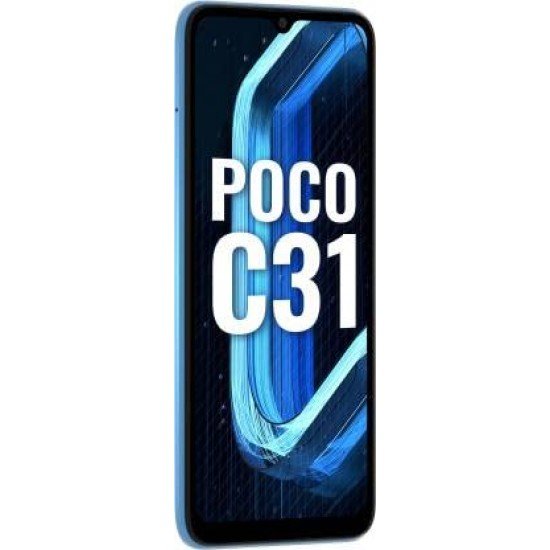 POCO C31 4GB 64GB Royal Blue Mobile (4 GB RAM, 64 GB Storage)