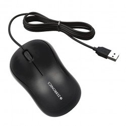 Zebronics Wired Comfort Wired Black Mouse