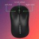 Zebronics Wired Comfort Wired Black Mouse