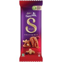 Cadbury Dairy Milk Silk Fruit and Nut Chocolate Bar, 2 x 137 g