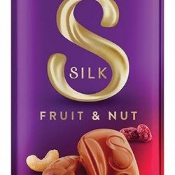 Cadbury Dairy Milk Silk Fruit and Nut Chocolate Bar, 2 x 137 g