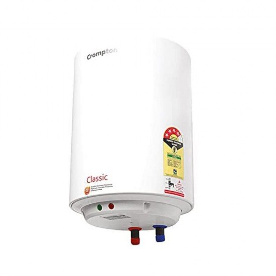 Crompton ASWH-2915 15 L Storage Water Geyser (White)