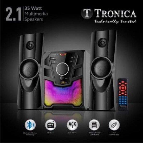 Tronica BT-333 35 W 2.1 Bluetooth Home Theatre