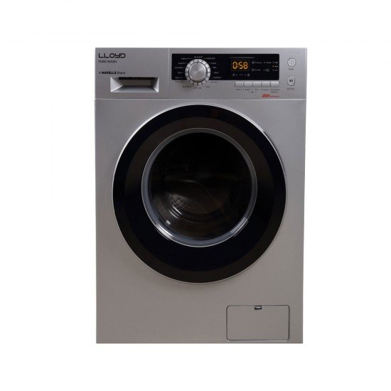 Lloyd 8 kg Fully Automatic Front Load Washing Machine 