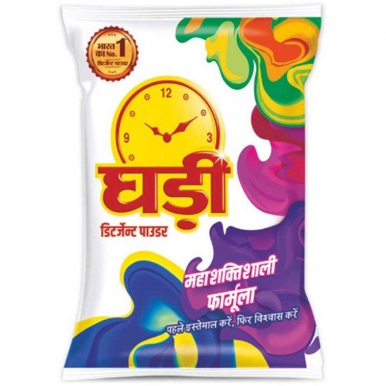 Ghadi Lemon Ghari Detergent Powder, 1 Kg