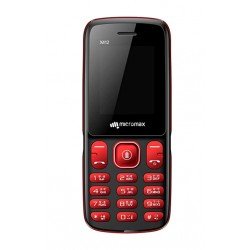 Micromax X412 Black & Red Mobile (32 MB RAM, 32 MB Storage)