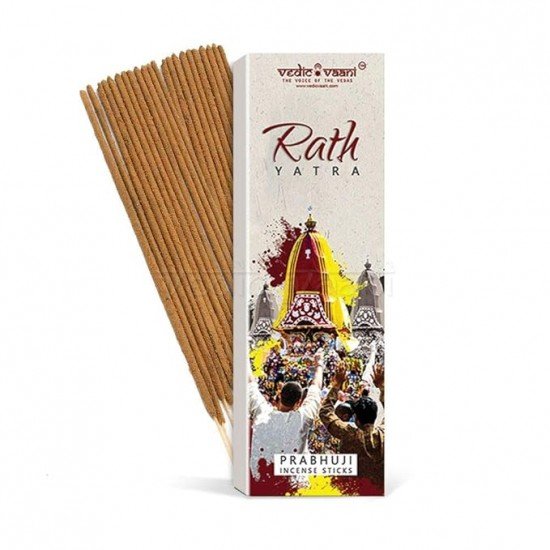 Vedic Vaani Rath Yatra Prabhuji Divine Spiritual Fragrance Agarbatti Incense Sticks (100 Grams)